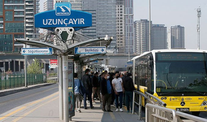 İstanbul’da mayıs ayında toplu ulaşım kullanımı yüzde 68 arttı