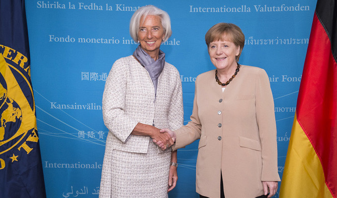 Merkel ve Lagarde, AB liderlerine teşvik için anlaşın dedi