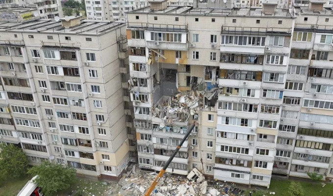 Ukrayna'da apartmanda gaz patlaması: 3 ölü