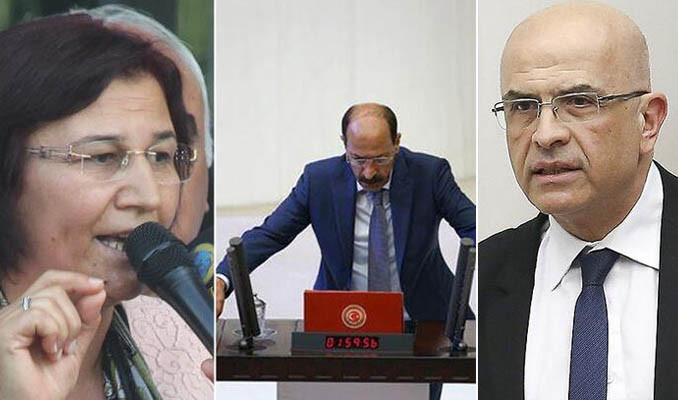 CHP'den 1 HDP'den 2 milletvekilinin vekillikleri düşürüldü