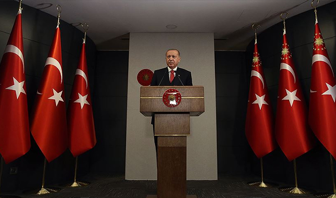 Erdoğan: Salgının zirve dönemini geride bıraktık