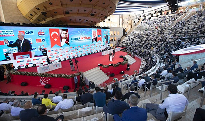 CHP Kurultayı'nda bugün Parti Meclisi seçimi yapılacak