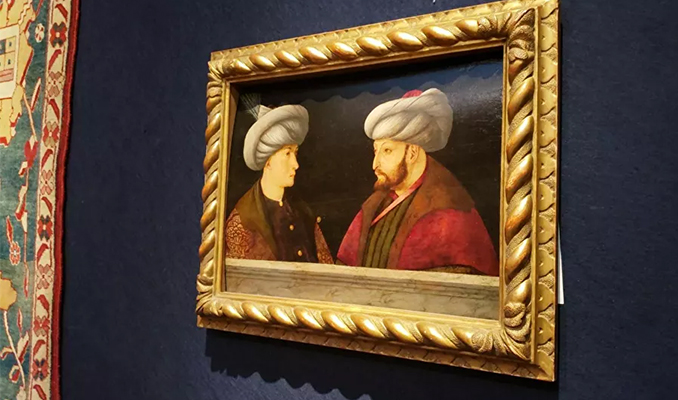 Fatih Sultan Mehmet tablosu kargo ile gelecek