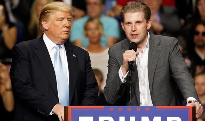 Trump ve oğluna dava şoku
