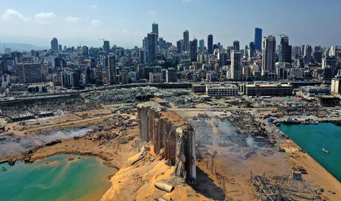 Beyrut’ta fiziksel hasar 4.6 milyar dolar