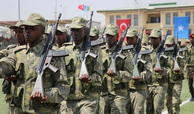 Somali ordusunun 3'te 1'ini Türkiye eğitmiş olacak