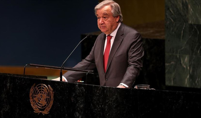 Guterres: Dünya nesilsel bir felaketle karşı karşıya
