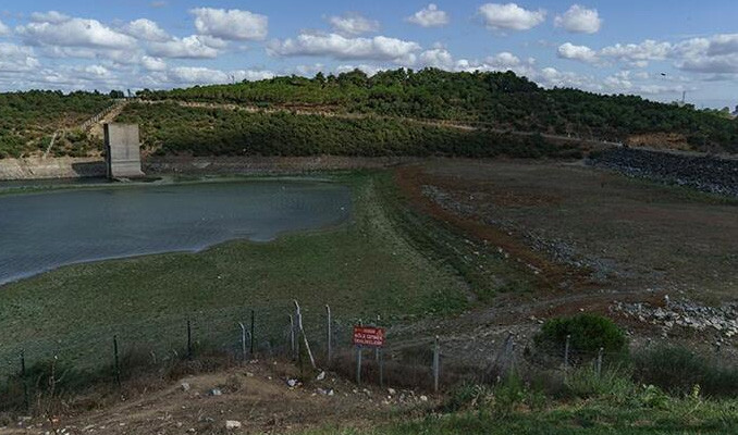 İstanbul'daki barajlar son 5 yılın en düşük seviyesinde