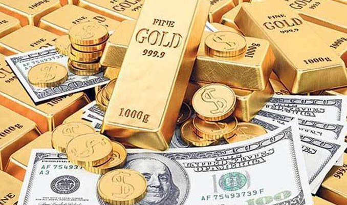 Güçlenen dolar altın fiyatlarını geriletti