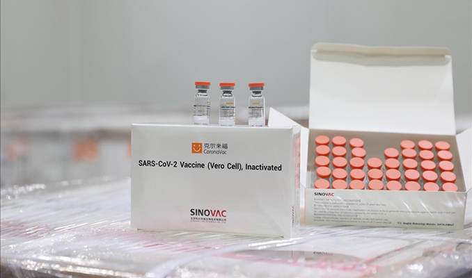 Türkiye, Kuzey Kıbrıs'a 20 bin doz Sinovac aşısı gönderdi