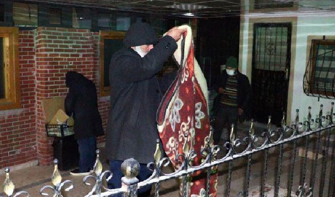 Ankara'da evsizler otellere yerleştirildi
