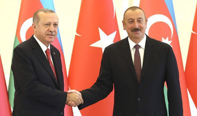Erdoğan, Aliyev ile telefon görüşmesi gerçekleştirdi