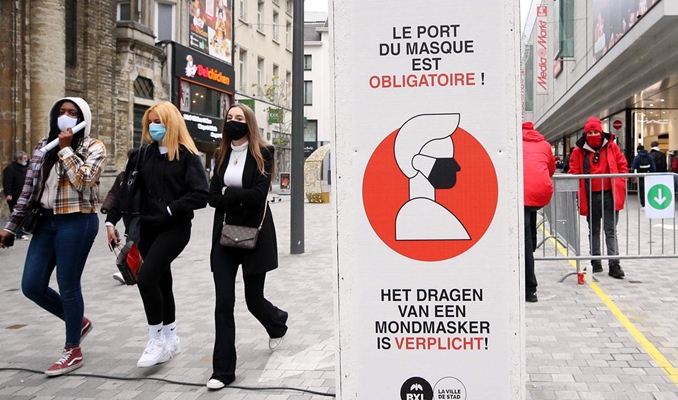 Belçika'da salgın tedbirlerinde yeni karar