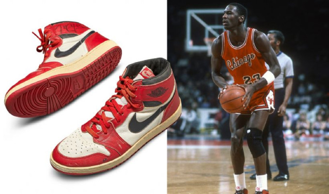 Michael Jordan'ın ayakkabıları 1.47 milyon dolara satıldı