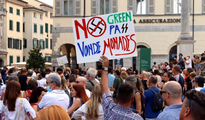 İtalya'da Yeşil Geçiş karşıtı gösterilere kısıtlama!