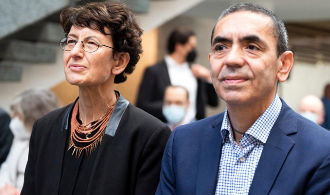 Alman Gelecek Ödülü’ne BioNTech kurucuları layık görüldü