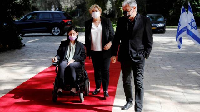İsrail Enerji Bakanı tekerlekli sandalyesi nedeniyle COP26'ya katılamadı