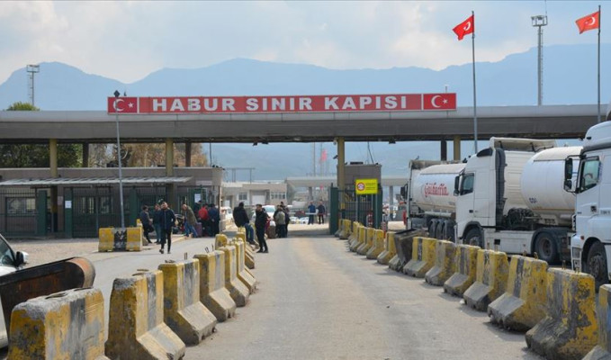 Habur Sınır Kapısı ihracatta Kovid-19 salgınına rağmen hız kesmedi