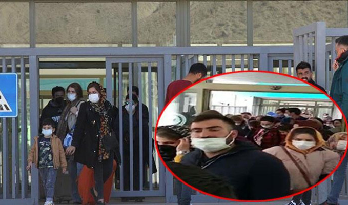 Kapıköy Sınır Kapısı'nda 'Muhteşem Cuma' yoğunluğu