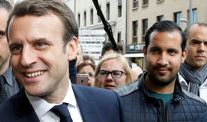 Macron'un eski yakın korumasına 3 yıl hapis cezası