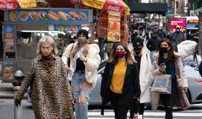 New York'ta maske takmak tekrar zorunlu oldu
