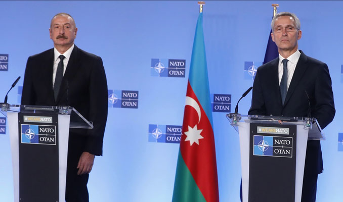 Aliyev NATO'da