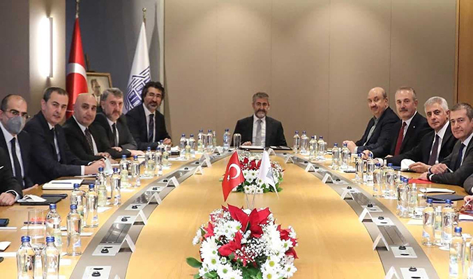 Bakan Nebati'den Türkiye Bankalar Birliği ile kritik toplantı