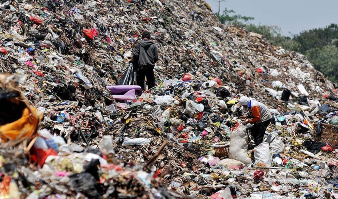  2020 yılında 104,8 milyon ton atık oluştu