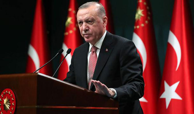 Erdoğan: Kadınlarımızın sorunlarına çözümler geliştirmeye devam edeceğiz