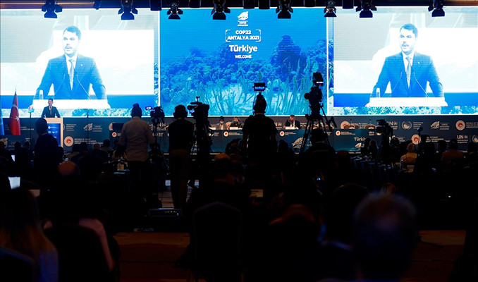 COP22 Konferansı Antalya'da başladı