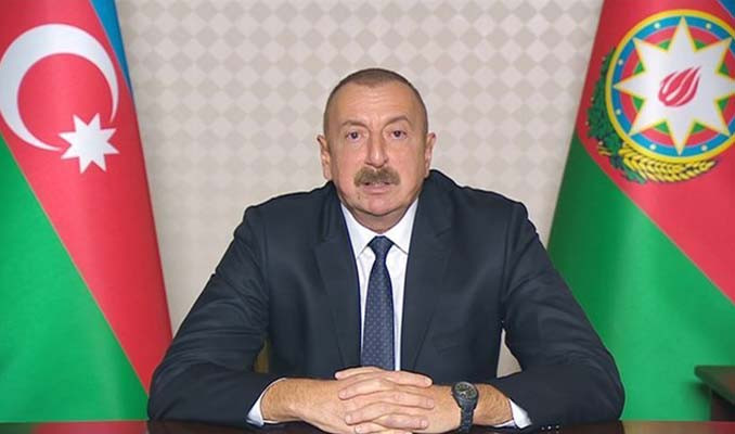 Aliyev'den Gara'daki sivil şehitler için başsağlığı mesajı