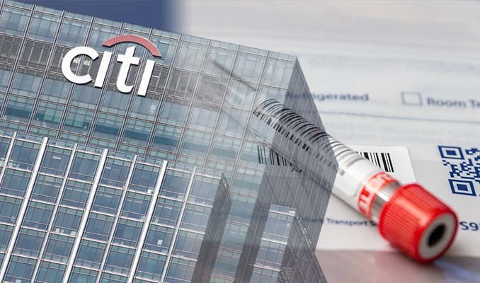 Citigroup çalışanlarına Kovid testi dağıtıyor