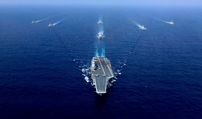 Çin donanması ABD'den ileride