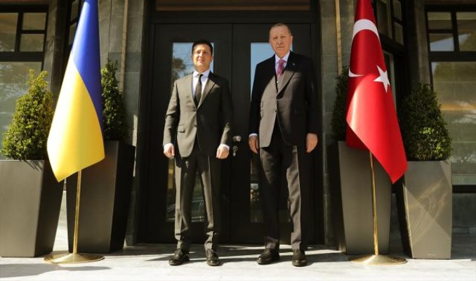 Cumhurbaşkanı Erdoğan ve Zelenskiy arasında kritik görüşme