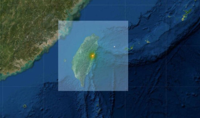 Tayvan'da peş peşe depremler!