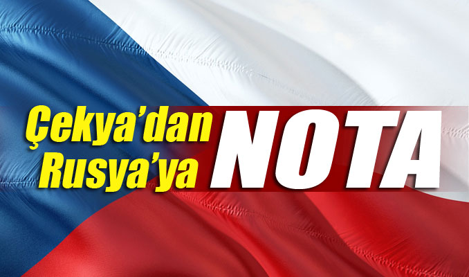 Çekya'dan Rusya'ya nota