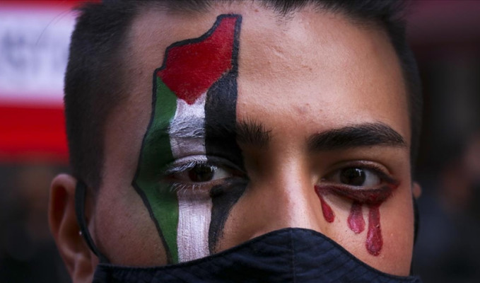 Arjantin'de 'İsrail'i kınama, Filistin ile dayanışma' gösterisi