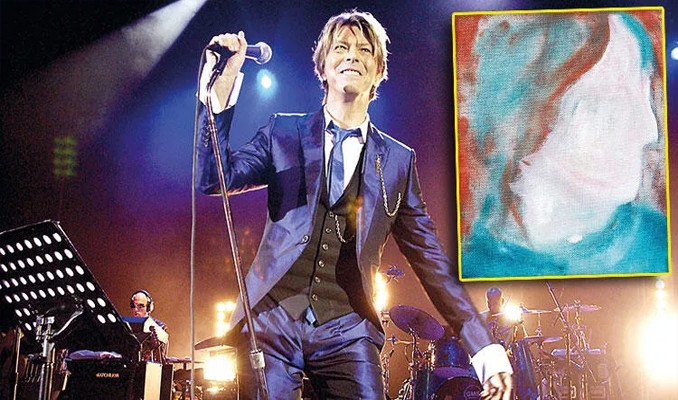 Bowie’nin çöpten çıkan tablosu satılıyor