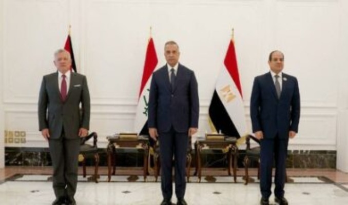 Irak, Mısır ve Ürdün arasındaki 3'lü zirve tamamlandı