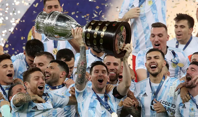 Copa Amerika'da şampiyon Arjantin