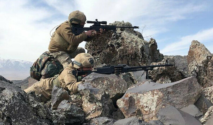PKK'ya darbe: 4 terörist öldürüldü
