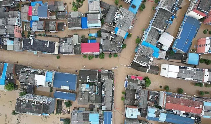 Çin’de sel felaketi: 21 ölü, 4 kayıp...