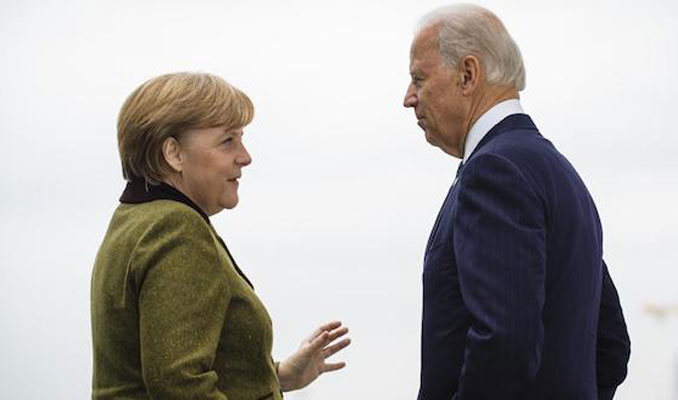 Merkel ABD Başkanı Biden’la görüştü