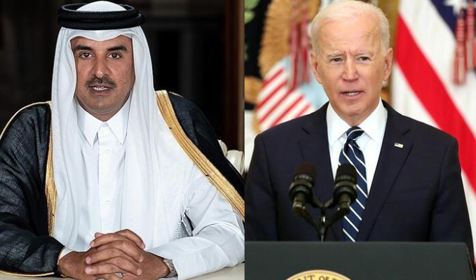 Katar Emiri ve Biden Afganistan'daki gelişmeleri görüştü
