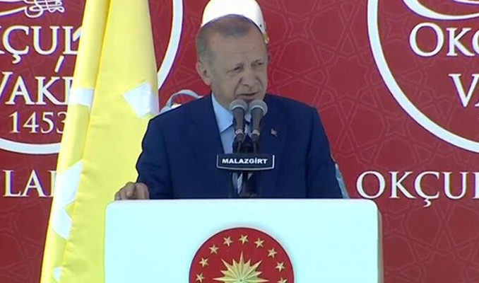 Erdoğan: Bizim için Malazgirt sıradan bir zafer değildir