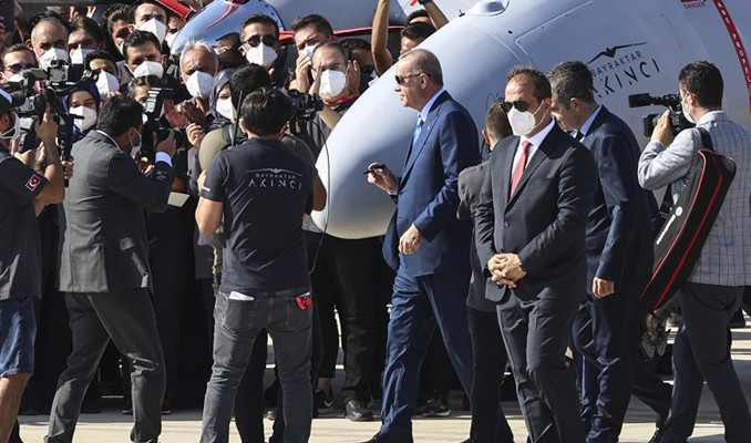 Erdoğan: AKINCI ile birlikte dünyanın en ileri üç ülkesinden biri olduk