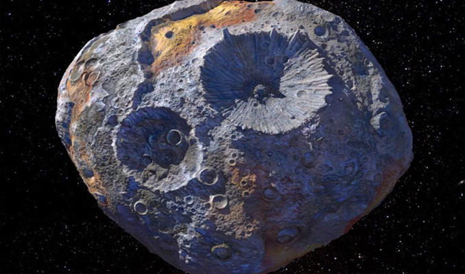 Katrilyon dolarlık asteroid takibe alındı
