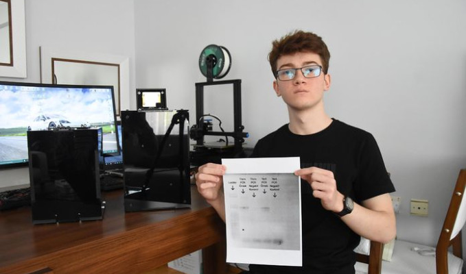 17 yaşındaki lise öğrencisi PCR cihazı üretti