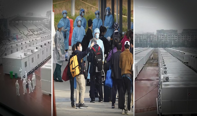 Çin'deki tecrit kamplarına ait görüntüler dünyayı şoke etti!