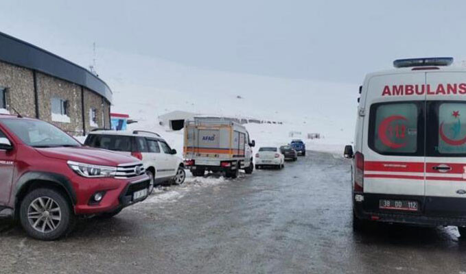 Erciyes'te çığ düştü: 1 kişi hayatını kaybetti